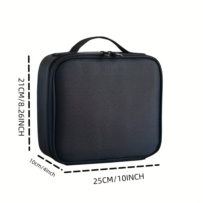 Portable Travel Cosmetic Bag Makeup Brush Organizer Bag Large Capacity