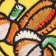 Embroidery Round Frame Letter Pumpkin Patches For Girls