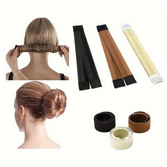Vintage Easy Hair Styling Clips for Bun & Curling