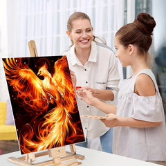 DIY Fire Phoenix Painting Kit By Numbers On Canvas For Adults