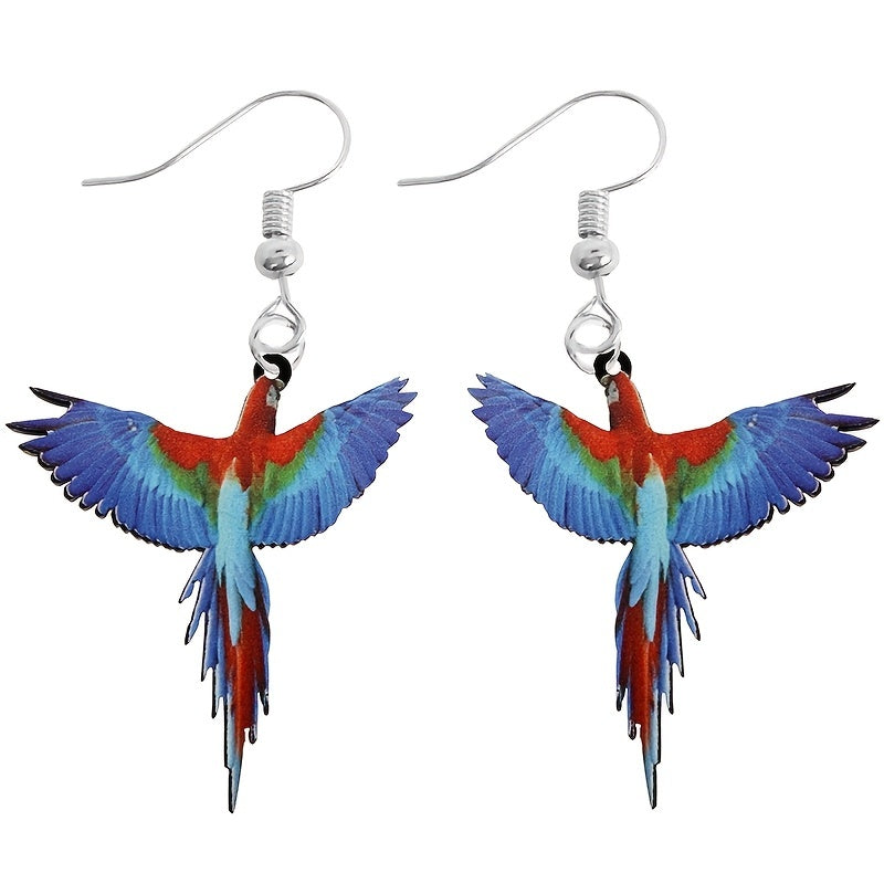Funny Animal Dangle Earrings Acrylic Jewelry Personality Gift For Women