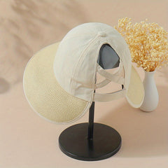 Wide Brim Visor Bucket Hat Sunscreen Lightweight Sun Hats