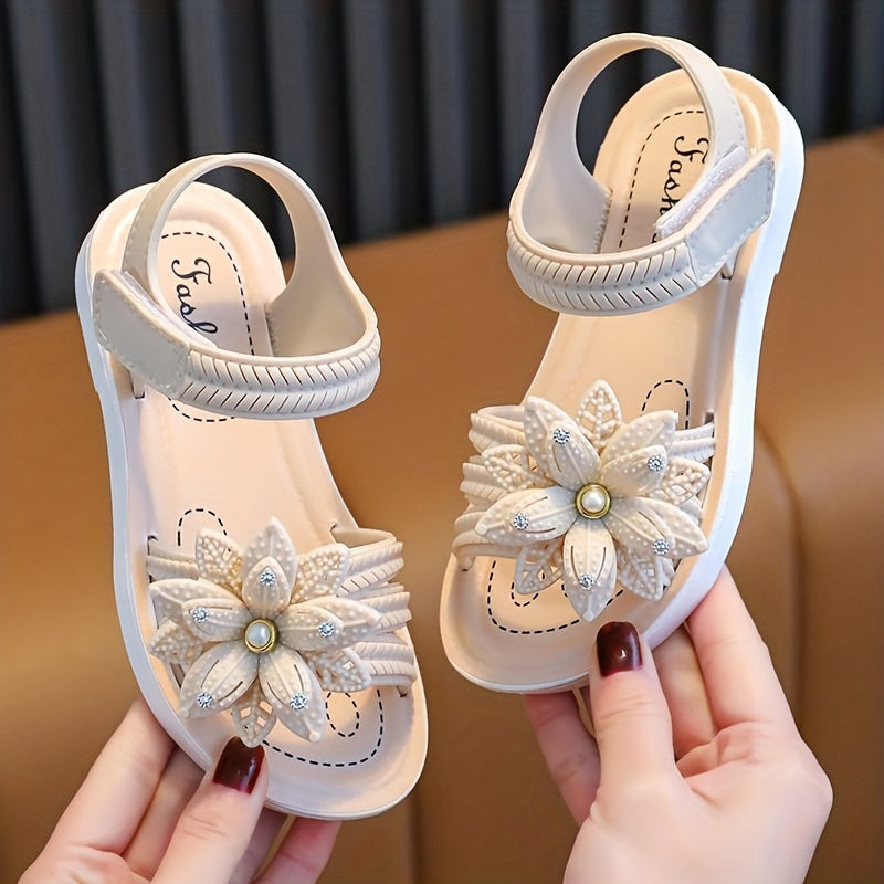 Girls Breathable Open Toe Sandals Lightweight Anti Slip Comfort Sandals