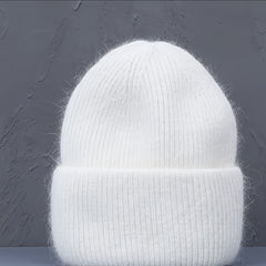 Warm Winter Hat Beanie Solid Adult Head Cover Cap
