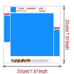 Flower Lion DIY 5D Diamond Painting Set