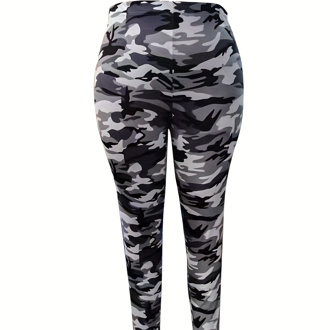  Camo Print Medium Stretch Skinny Leggings