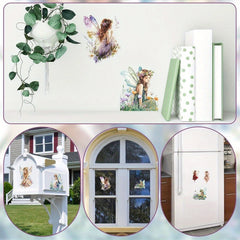3pcs Fairy Rub On Transfer Stickers - Waterproof Decals for DIY Scrapbook