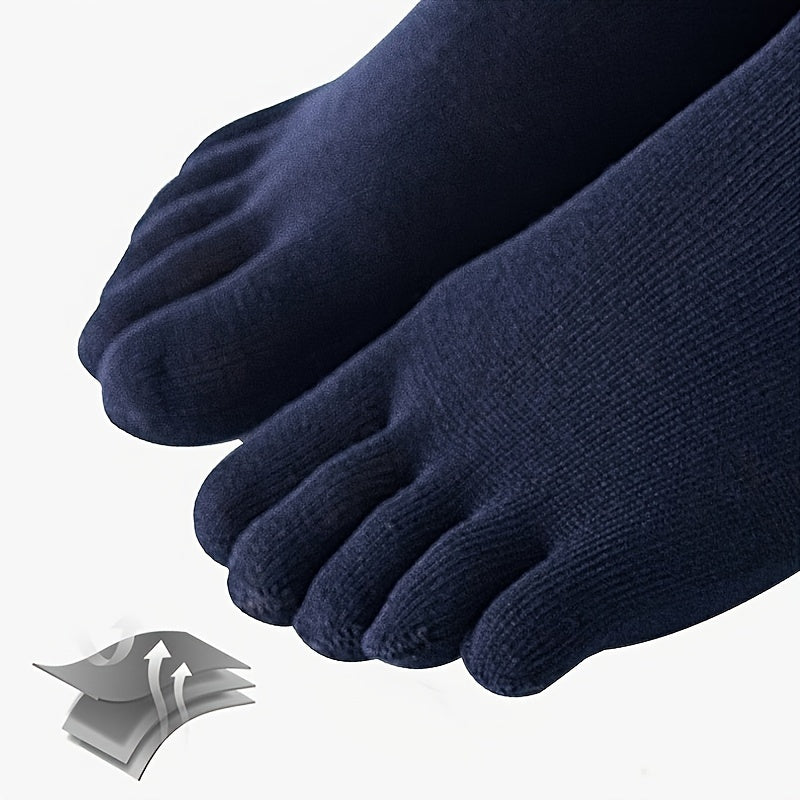 Men's Split Toe Tabi Socks Low Cut Five Toe Novelty