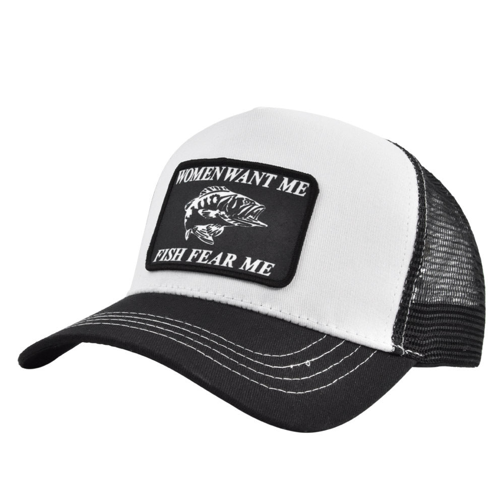 Mesh Baseball Cap Trucker Sun Hat Fishing Baseball Cap