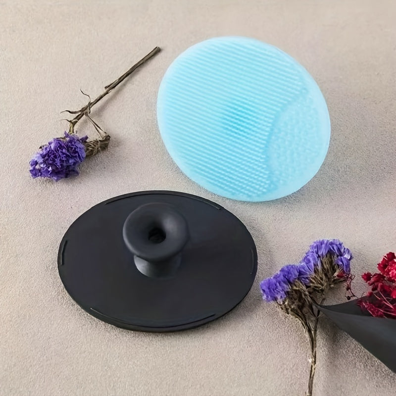 Soft Silicone Facial Cleansing Brush Pad Exfoliator Scrub