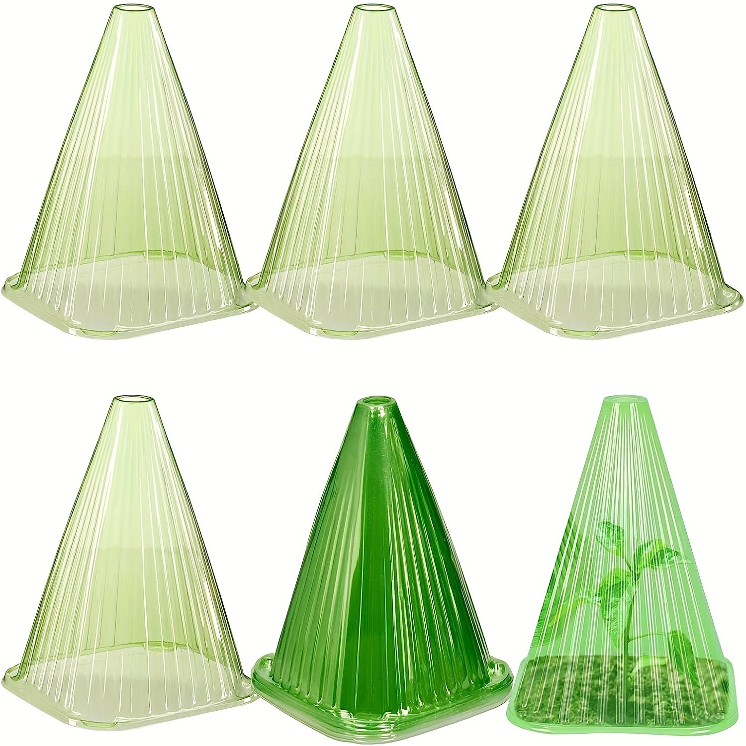 10 Packs Garden Cloches- Plant Covers Protects Plants from Birds and Frost