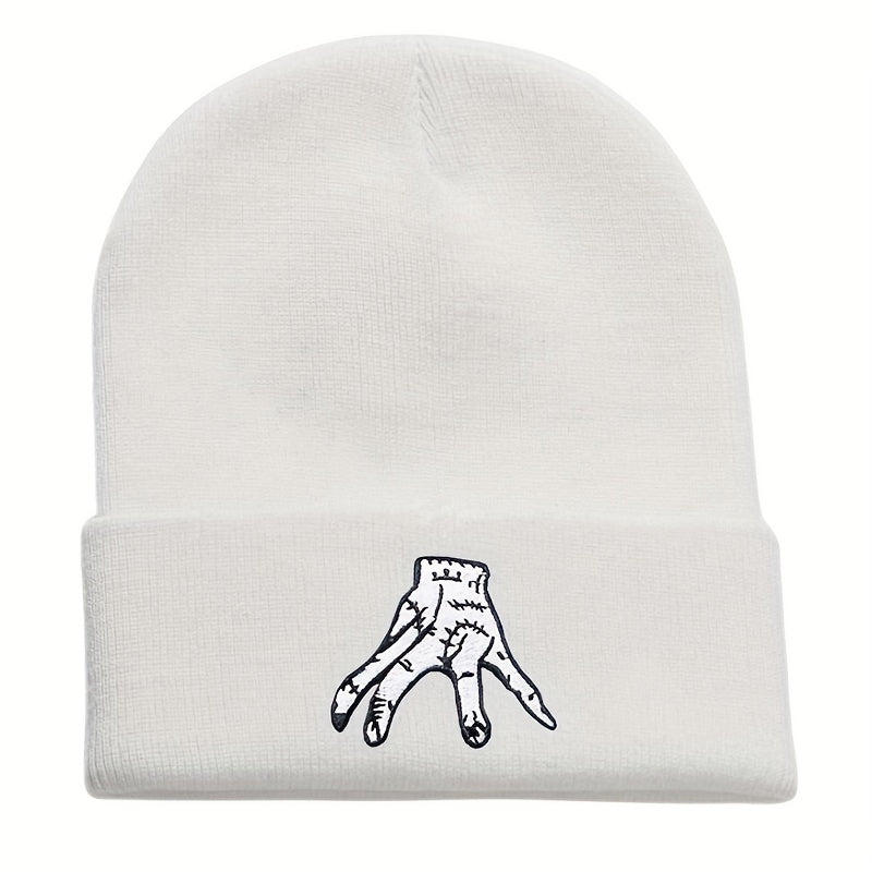 Embroidered Beanie Hat for Men & Women