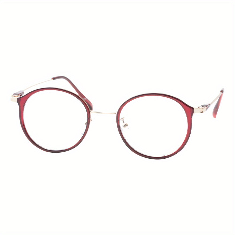 SOOLALA Vintage Inspired Round Reading Glasses For Men