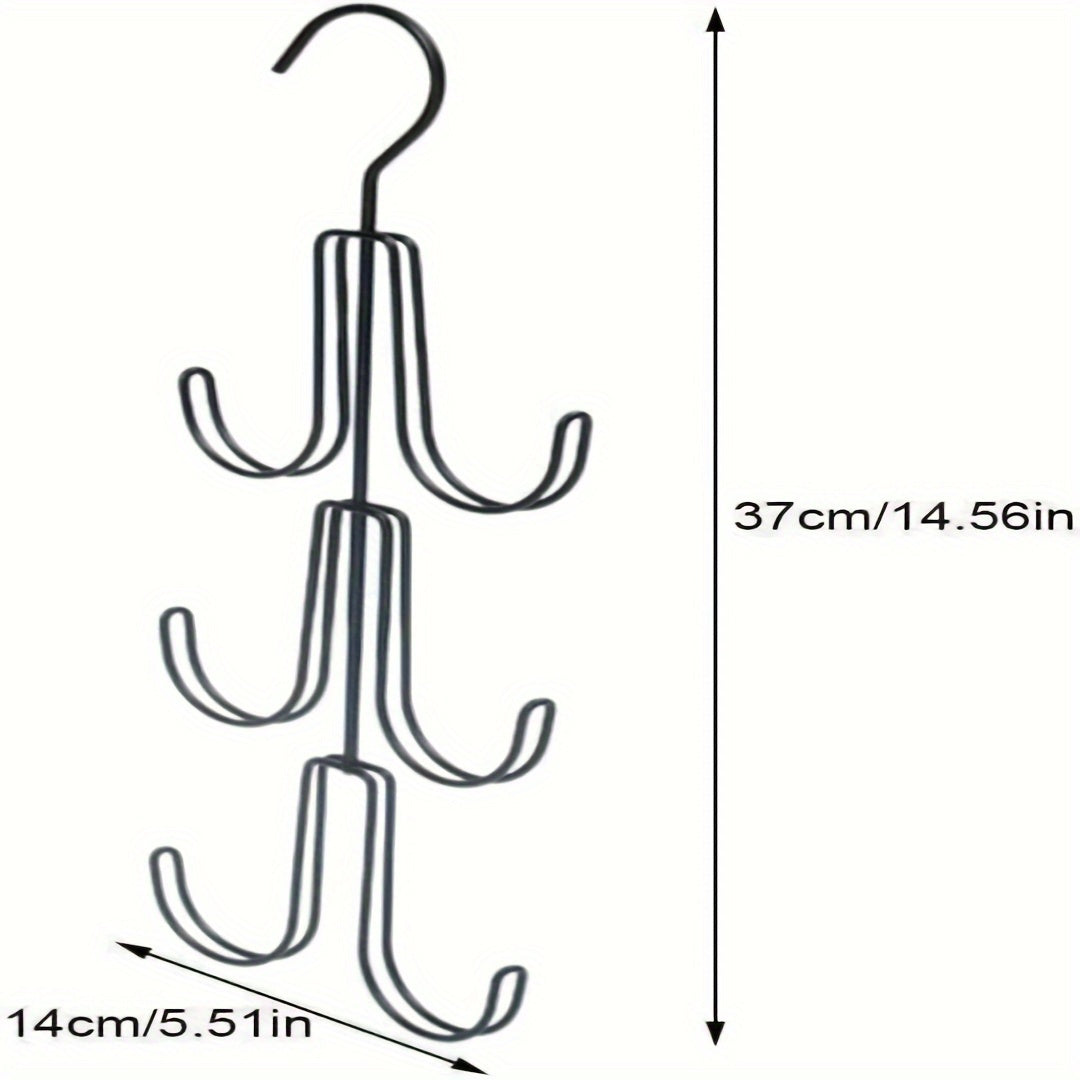 Metal Handbag Storage Hook Backpack Rack Saves Space Hanger