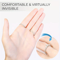 Ring Adjustment Tool for Resizing Rings with Transparent Sleeve - Ring Sizer