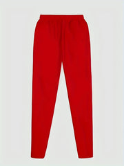 Cactus Pattern Slim Fit Flared Joggers Men's Casual Pants