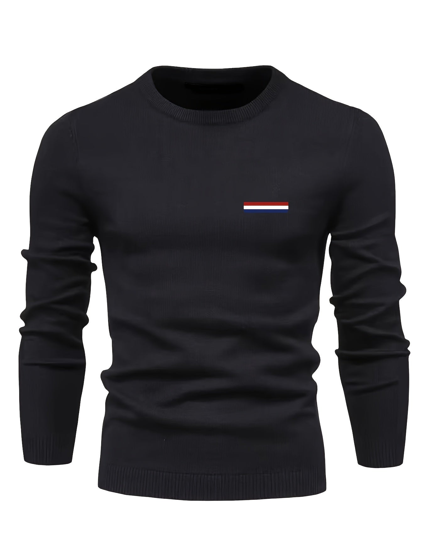 Men's Dragon Graphic Knitted Sweater