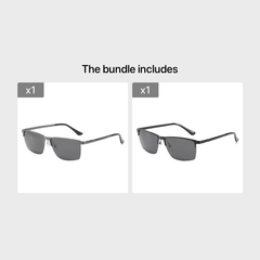 Men's Metal Driving Sunglasses Polarized UV400