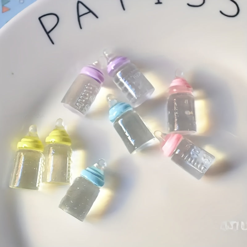 5 Mini 3D Bottles Doll House DIY Decorations