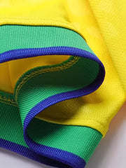 3Pcs Bright Yellow Football Suit for Boys/Girls