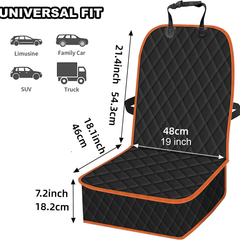 GM Car Front Seat Cover Waterproof Anti Slip Anti Wear Dog Seat Cover