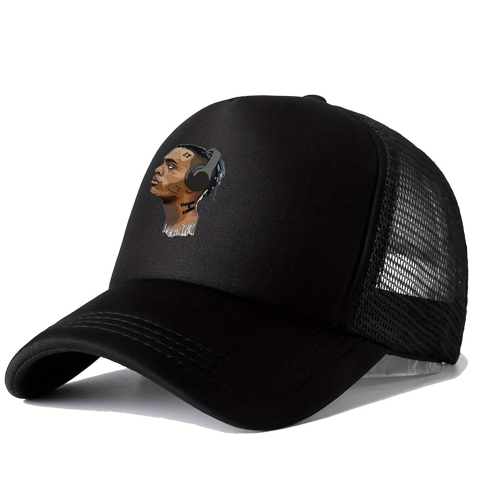 Unisex Adjustable Breathable Baseball Cap For Outdoor Sport