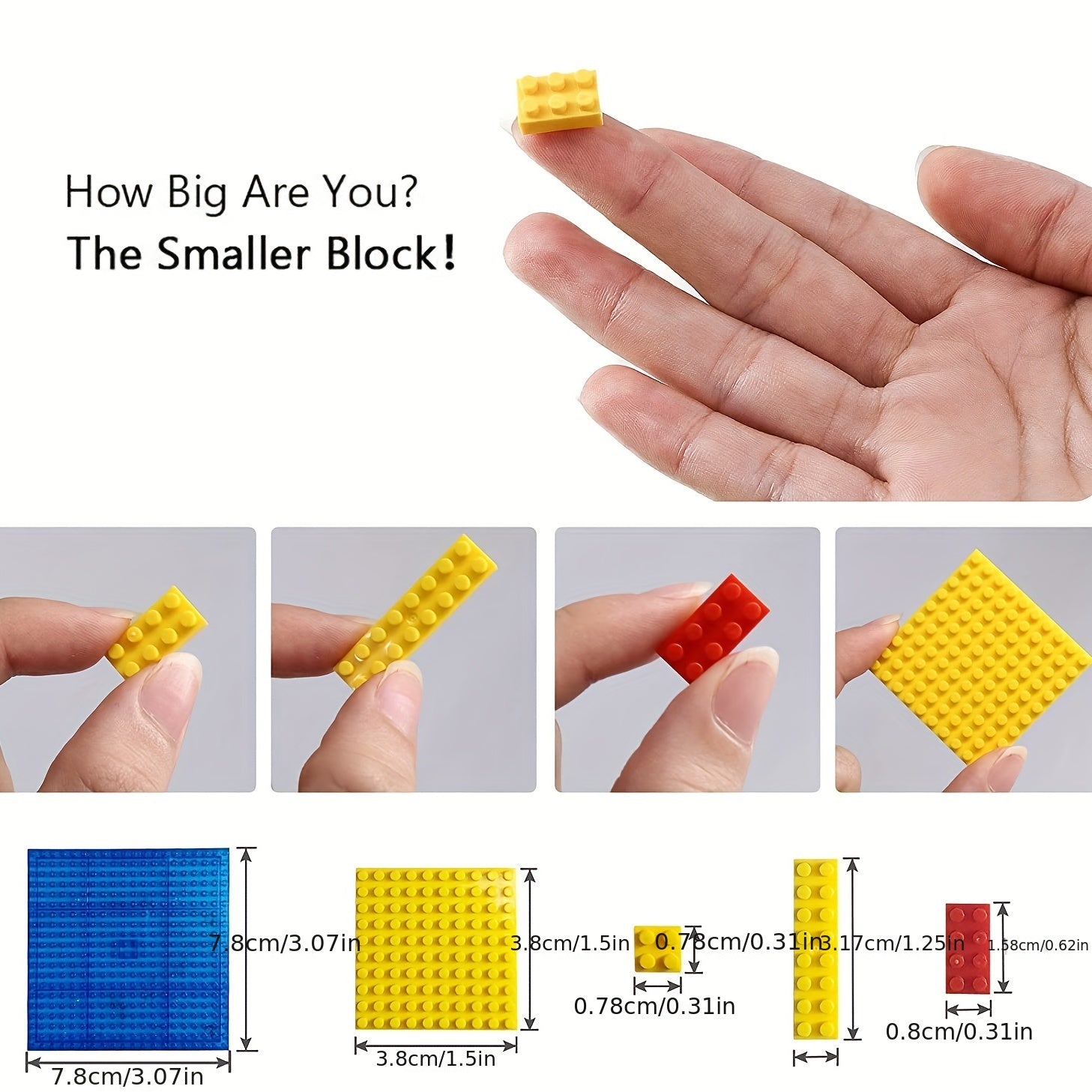 1878pcs Building Block Set 3D Puzzle DIY Educational Toys Bricks Toy Gift