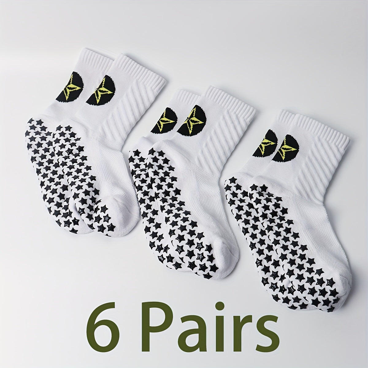 Non-slip Soccer Socks Ankle Support Outdoor Sports Crew Socks