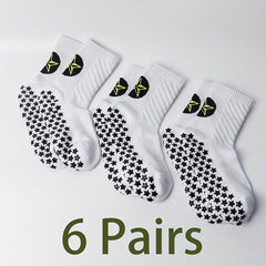 Non-slip Soccer Socks Ankle Support Outdoor Sports Crew Socks