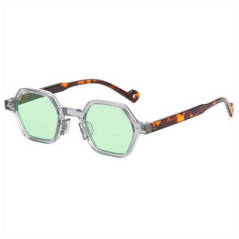 Y2K Geometric Sunglasses Rivet Anti Glare UV400