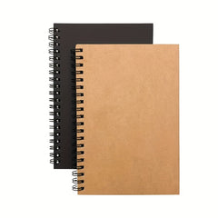 Diary Notebook Fresh Watercolor Sky Thick Blank Line Notebook