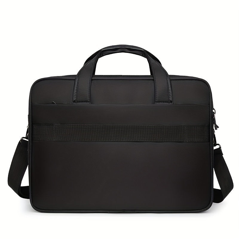 Men's Laptop Bag Briefcase Diagonal Bag Large Capacity Wear-resistant Waterproof