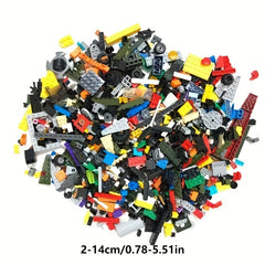 1000 pcs Building Blocks Set with Tech Keys & Unique Shapes