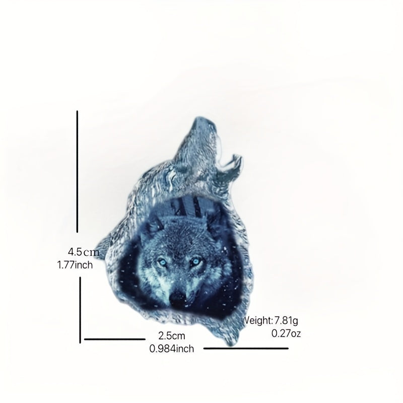 Girl's Wolf King Night Pendant Necklace For Friends Birthday Gift