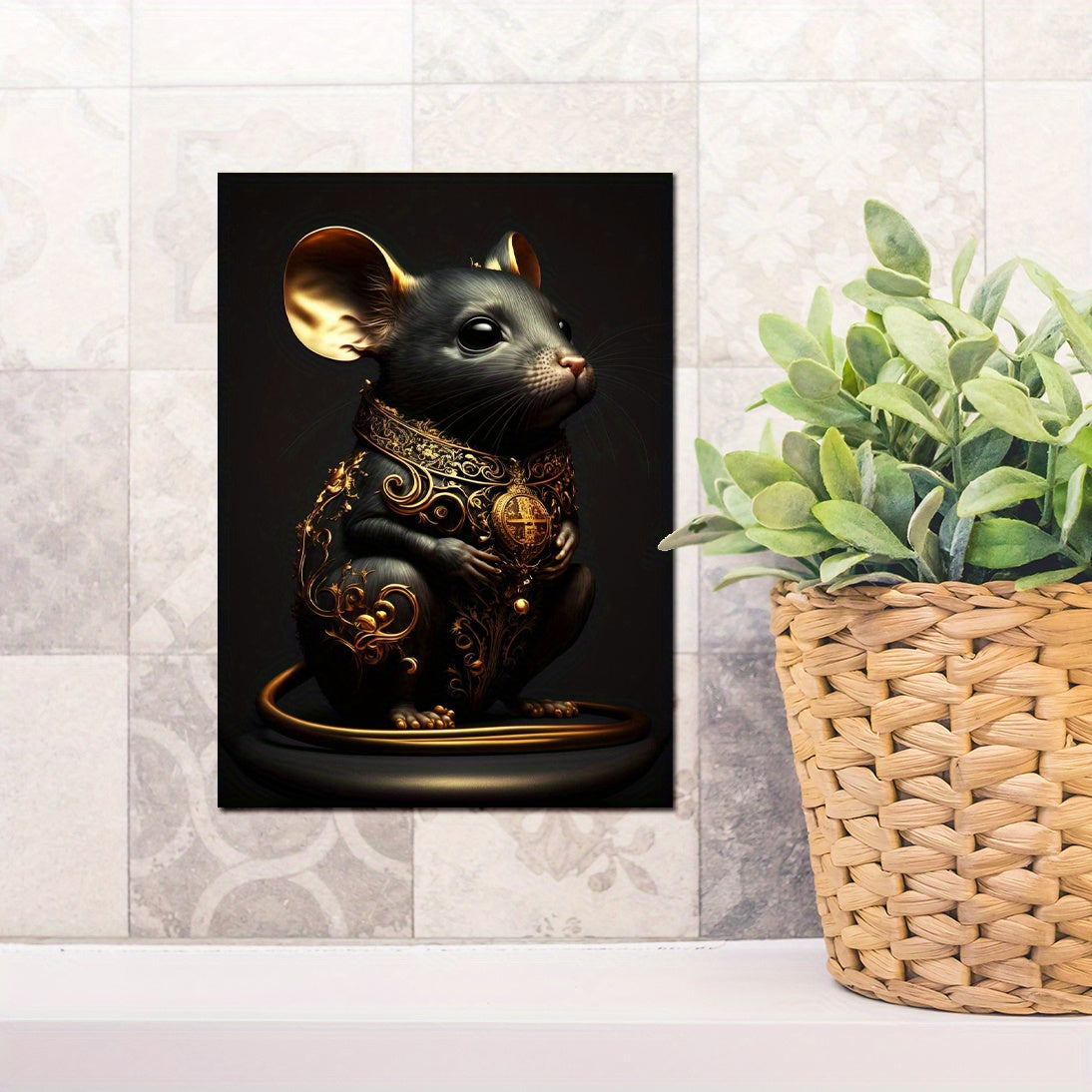 Kids Mouse Wall Sticker Room Decor Waterproof