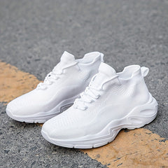 Women's Lace-up Athletic Sock Sneakers Anti-slip Running Shoes