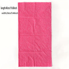 Pink Cycling Headscarf for Men with Print
