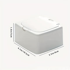 Plastic Desktop Storage Box Cosmetic Storage Box With Lid