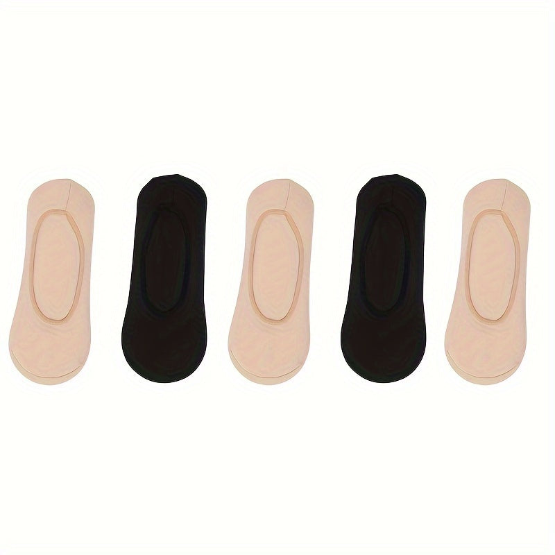 5 Pairs Soft & Lightweight Ankle Socks Women's Stockings