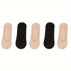5 Pairs Soft & Lightweight Ankle Socks Women's Stockings