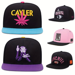 Hip Hop Snapback Hat Anime Embroidered Adjustable Baseball Cap