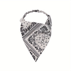 Boho Vintage Turban Headwrap Triangle Kerchief Bandanas For Women Girls