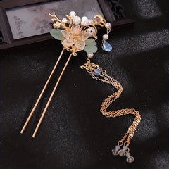 Chinese Hair Pin Hanfu Tassel Hair Pins Hairpin Set Hair Accessories