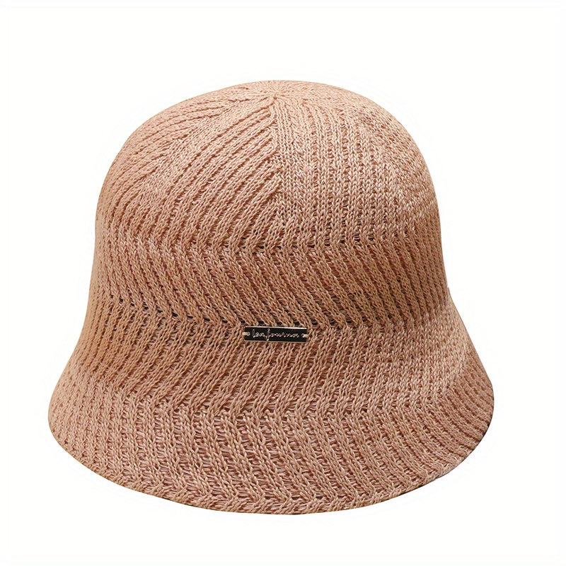 Candy Bucket Hat Iron Label Decor Summer Sun Hat