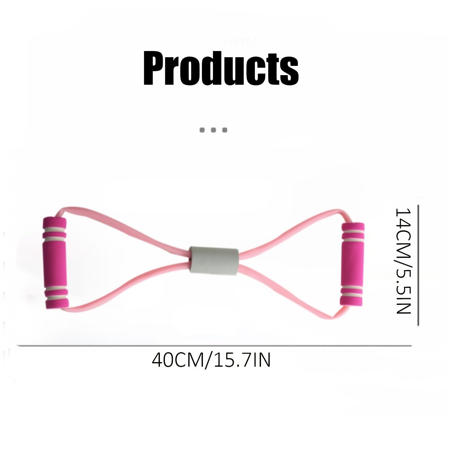 Figure 8 Resistance Band Yoga Stretching Rope Gym Fitness Equipment