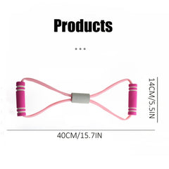 Figure 8 Resistance Band Yoga Stretching Rope Gym Fitness Equipment