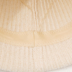 Knitted Solid Bucket Hat Casual Warm Bucket Hat Autumn And Winter