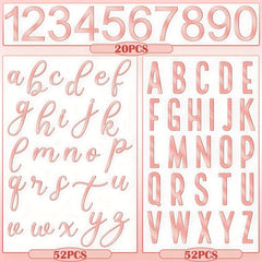 Acrylic Number Alphabet Cake Topper 0 9 Numbers A Letter Name Cupcake Toppers