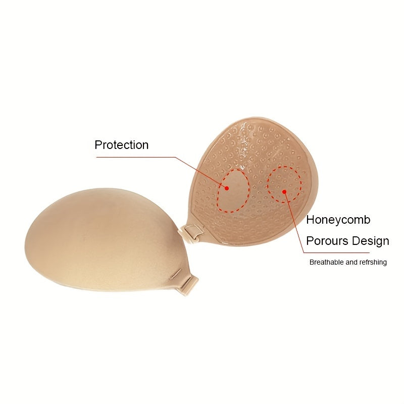 Invisible Strapless Lift Bra Self Adhesive Push Up Reusable Stick On Bra Women's