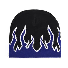Jacquard Knit Beanie Hat Warm Cap for Women